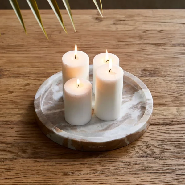 Decoratie>Riviera Maison Ferrara Marble Kaarsenplateau
