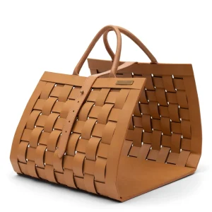Opbergers>Riviera Maison Florence Leather Opbergmand