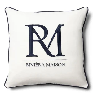 Sierkussens>Riviera Maison Rm Monogram Kussenhoes