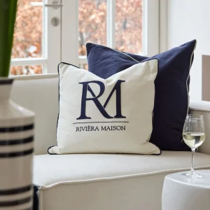 Sierkussens>Riviera Maison Rm Monogram Kussenhoes