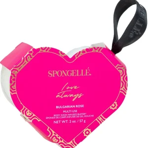 Sponzen>Spongellé Spongelle Heart Bulgarian Rose