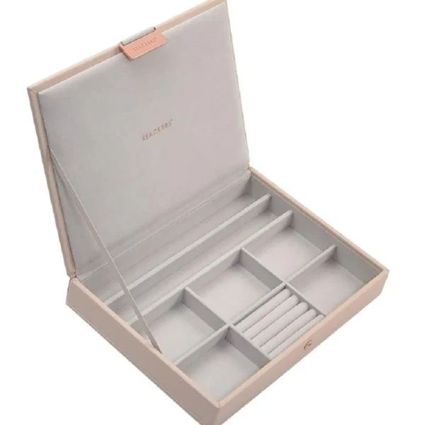 Riem>Stackers Lidded Blush & Grey