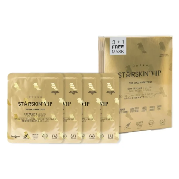 Voetverzorgingssets>STARSKIN ® Vip The Gold Mask Foot 3+1 Pack