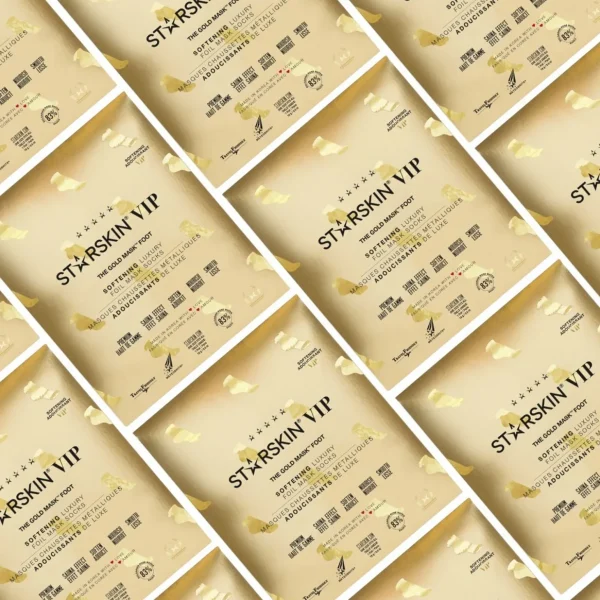 Voetverzorgingssets>STARSKIN ® Vip The Gold Mask Foot 3+1 Pack