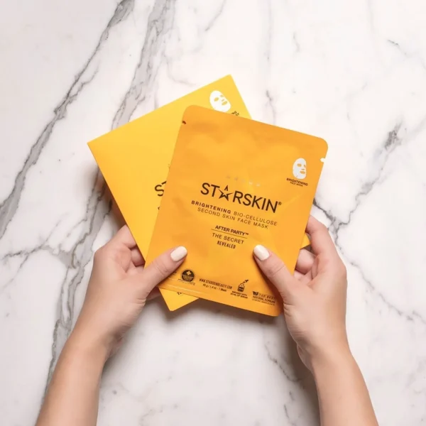 Hydraterend Masker>STARSKIN ® Starskin® After Party Verhelderende Tweede Huid Van Bio-Cellulose Uit Kokosnoot