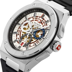 Herenhorloges>SWISS MILITARY HANOWA Herenhorloge Edelstaal