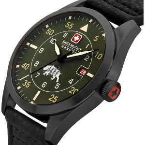 Herenhorloges>SWISS MILITARY HANOWA Herenhorloge Edelstaal