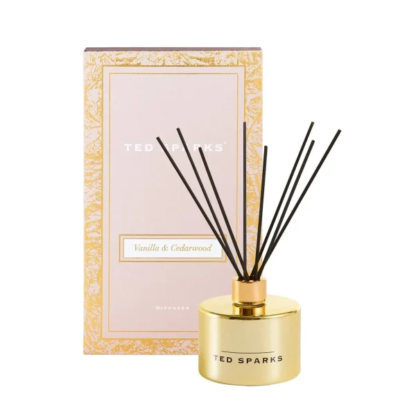 Kaarsen>Ted Sparks Vanilla & Cedarwood Diffuser
