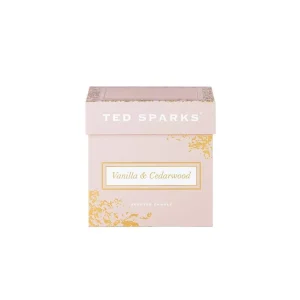 Kaarsen>Ted Sparks Vanilla & Cedarwood Demi