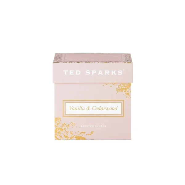 Kaarsen>Ted Sparks Vanilla & Cedarwood Demi