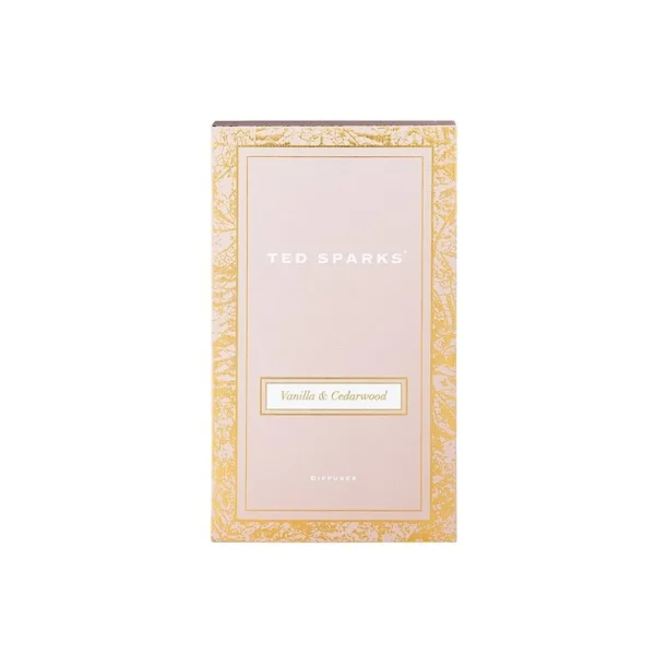 Kaarsen>Ted Sparks Vanilla & Cedarwood Diffuser