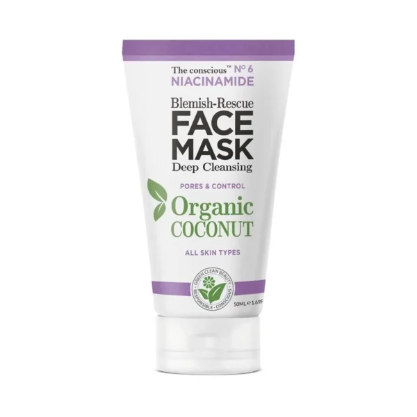 Masker Tegen Acne>The conscious™ The Conscious Niacinamide Blemish-Rescue Face Mask