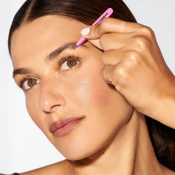 Pincetten>Tweezerman Mini Slant Tweezer Neon Pink