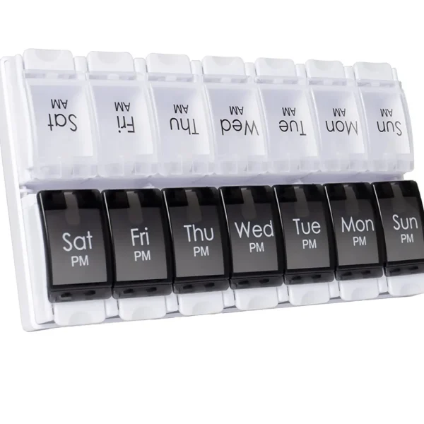 Tasaccessoires>UNIQ Tablet Box / Doses Box Gedurende 7 Dagen (Ochtend / Avond)