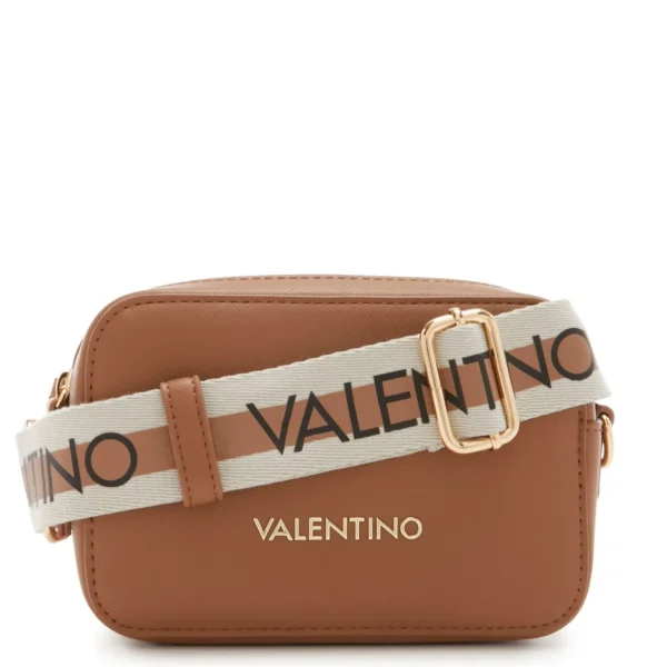 Laptoptassen>Valentino Bags Zero Dames Crossbody Tas Kunstleer - Bruin