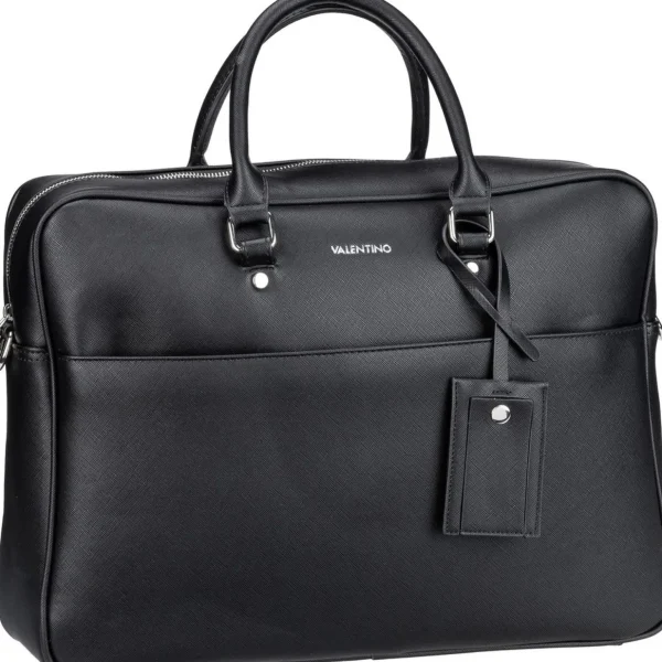 Laptoptassen>Valentino Bags Heren Aktetas/Laptoptas Kunstleer - Zwart