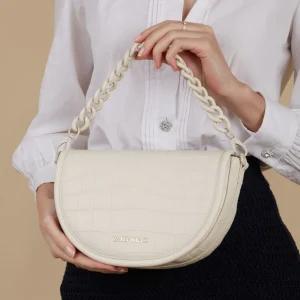 Handtassen>Valentino Bags Surrey Dames Crossbody Tas/Handtas Kunstleer - Wit