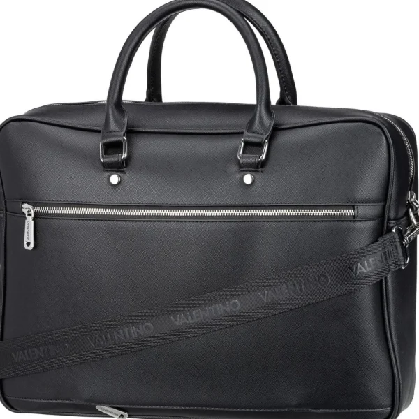 Laptoptassen>Valentino Bags Heren Aktetas/Laptoptas Kunstleer - Zwart