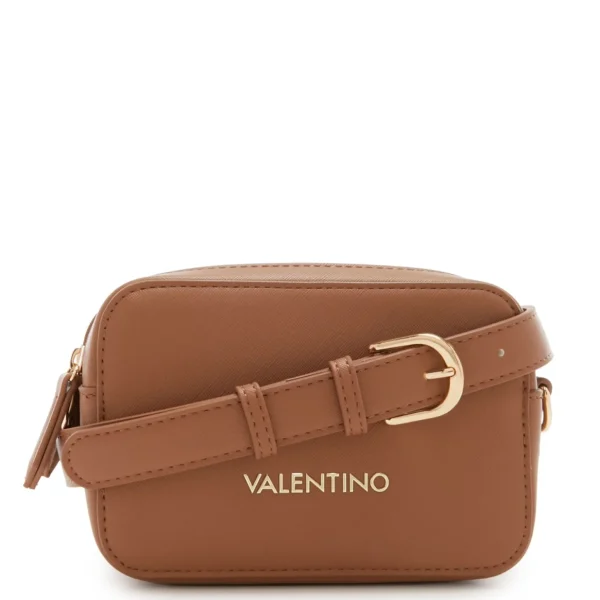 Laptoptassen>Valentino Bags Zero Dames Crossbody Tas Kunstleer - Bruin