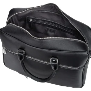 Laptoptassen>Valentino Bags Heren Aktetas/Laptoptas Kunstleer - Zwart