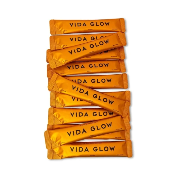 Vitamine>Vida Glow Natural Marine Collageen Sachets Mango
