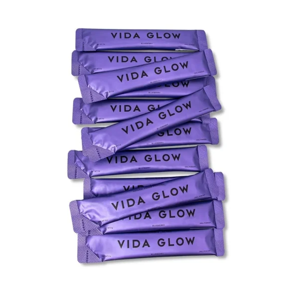 Vitamine>Vida Glow Natural Marine Collagen Sachets Blueberry