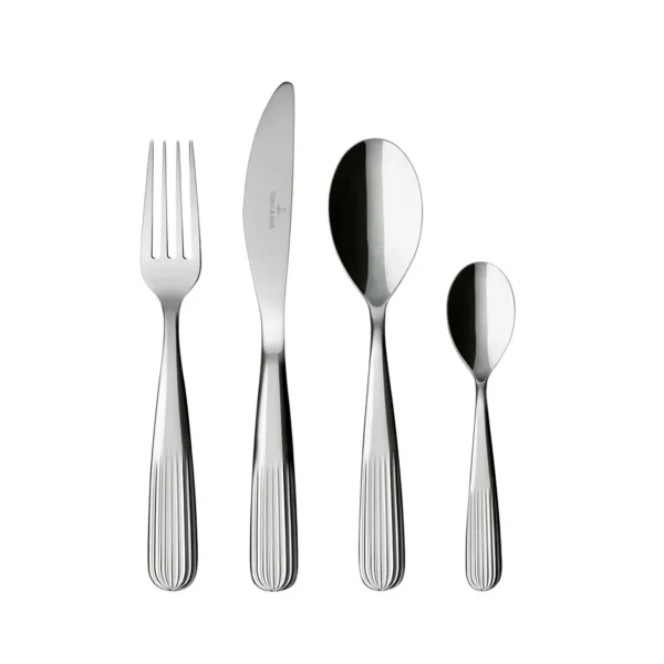 Bestek>Villeroy & Boch Bestekcassette 24-Dlg Rozentuin