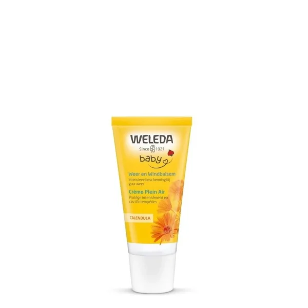 Baby Creme & Olie>Weleda Weer En Wind Balsem