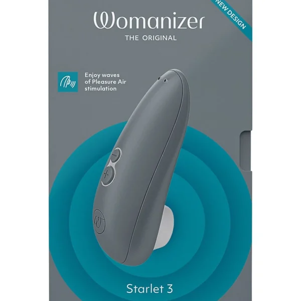 Vibrators>Womanizer Grijs Clitorisstimulator 3