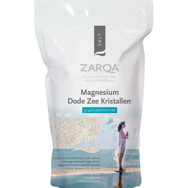 Badzout & Bruisballen>ZARQA Zout Magnesiumkristallen Uit De Dode Zee