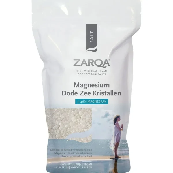 Badzout & Bruisballen>ZARQA Zout Magnesiumkristallen Uit De Dode Zee